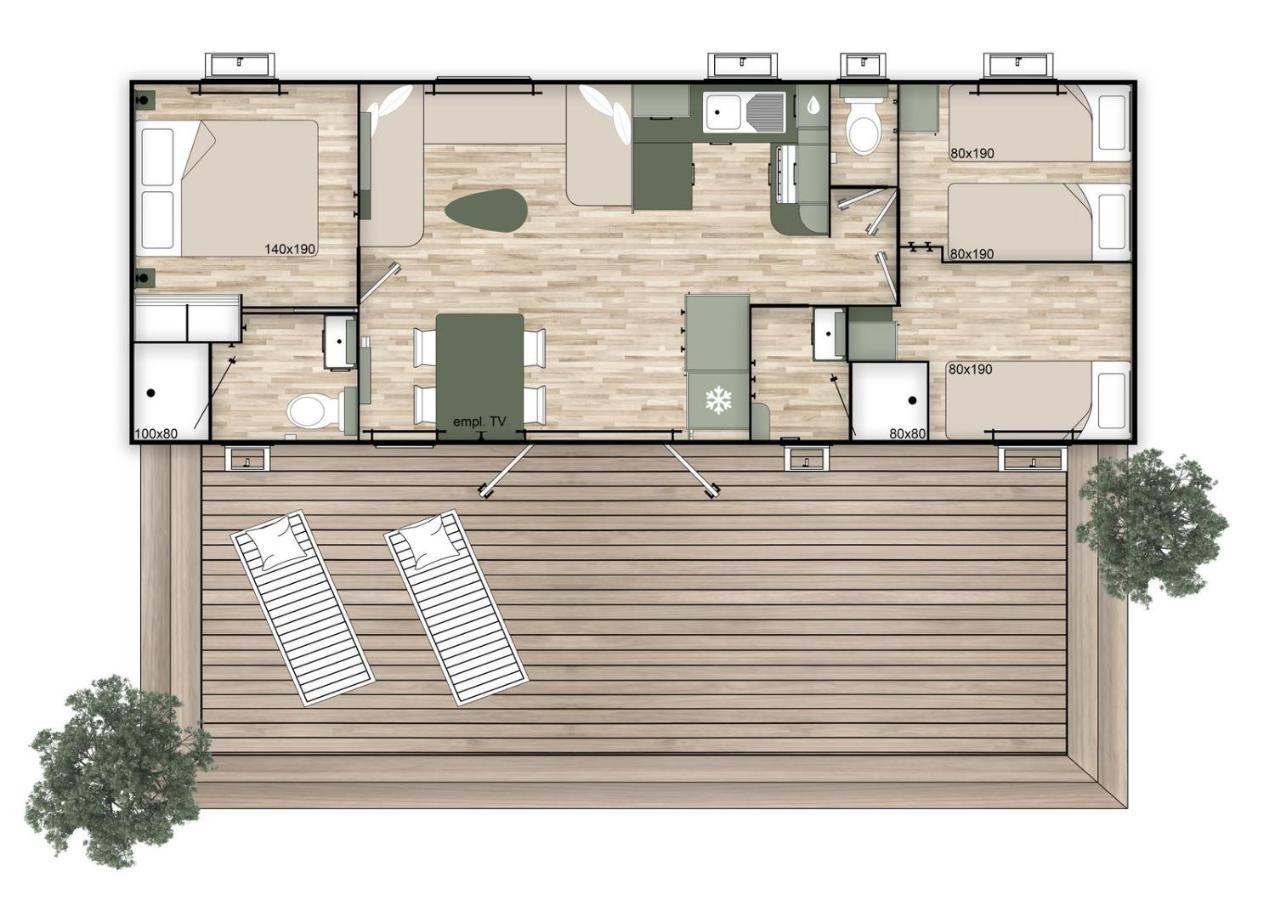 Les Dunes 5 Etoiles Mbh 6Pers 1 Suite Parentale 2 Chbs Et 2 Sdb 2 Wc Clim 42M2 Торрей Экстерьер фото